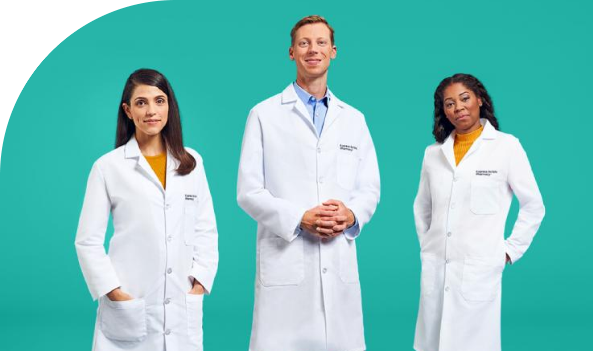 three Express Scripts pharmacists